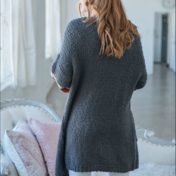 Charcoal grey cardigan - Picture 2 of 4